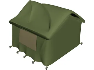 Camping Tent 3D Model 3D Preview