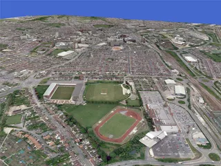 Swindon City (UK) 3D Model