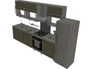 Kitchen 3D Model