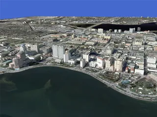 West Palm Beach City 3D Model
