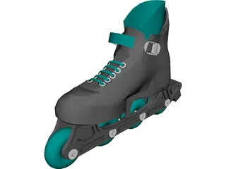 Roller Skate AZ-912 Yonex 3D Model