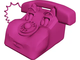Funny Phone 3D Model