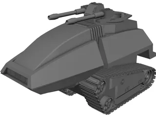 Cobra Tank 3D Model