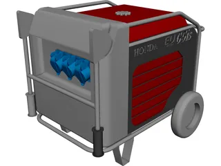 Generator Honda EU65is CAD 3D Model