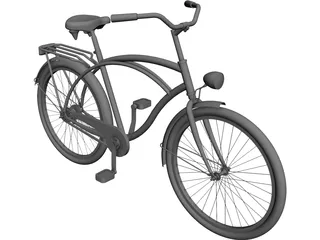 Bike 3D Model 3D Preview