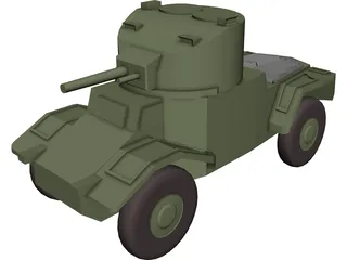 Panhar 178B 3D Model