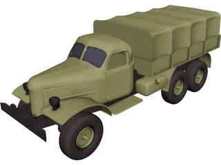 ZIL 157 3D Model