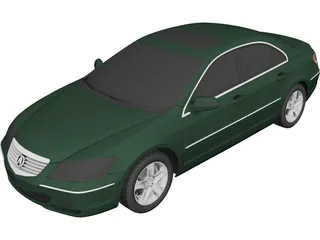 Acura RL (2005) 3D Model