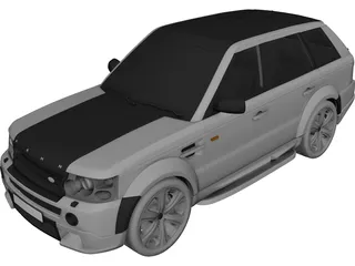 Range Rover Sport Kahn Tuning (2010) 3D Model