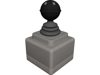 Joystick CAD 3D Model