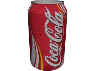 Coca Cola Coke Can 3D Model 3D Preview