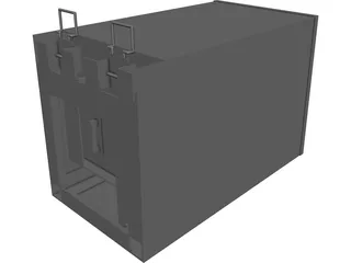 Container CAD 3D Model