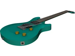 Paul Reed Smith Guitar 3D Model
