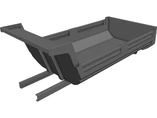 Truck Damper CAD 3D Model