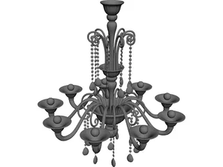 Barovier Toso Erfud 3D Model