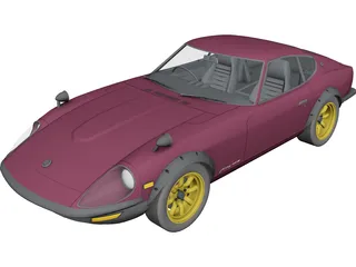 Nissan Fairlady 240ZG 3D Model