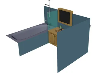 Bathroom 3D Model 3D Preview