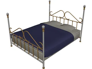 Bed 3D Model