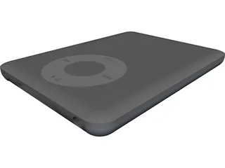 iPod Nano 2nd Gen CAD 3D Model