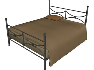 Bed 3D Model