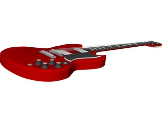 Gibson SG Guitar 3D Model