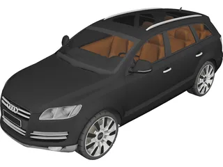 Audi Q7 (2009) 3D Model