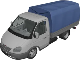 GAZ 3302 3D Model