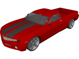 Chevrolet Camaro Elcomino (2010) 3D Model