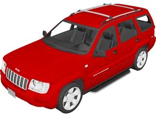 Jeep Grand Cherokee (2006) 3D Model