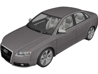 Audi S4 3D Model