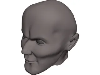 Head Man 3D Model