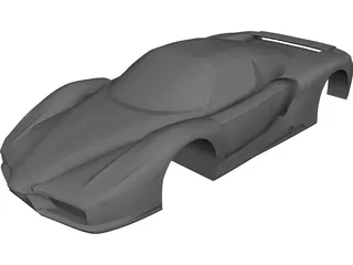 Ferrarri Enzo Body 3D Model