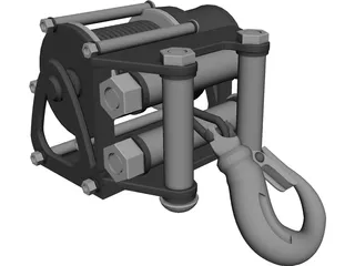 Winch 3D Model