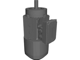 Electric Motor CAD 3D Model