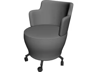 Tarn Orangebox Chair 3D Model