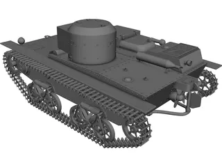 T-38 3D Model