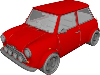 Mini Cooper 3D Model