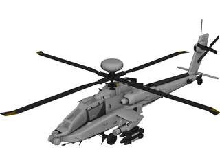 Hubschrauber 3D Model 3D Preview