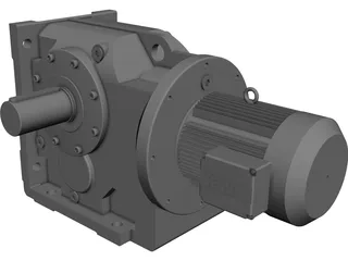 Reductor CAD 3D Model