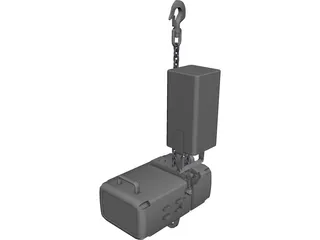 C.O.W. Chainhoist 1000kgs CAD 3D Model