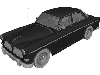 Volvo Amazon (1968) 3D Model