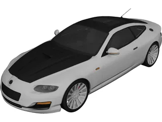 Concept Car (2010) 3D Model 3D Preview