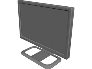 HP L1710 Monitor 3D Model