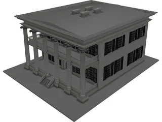 Bank 3D Model