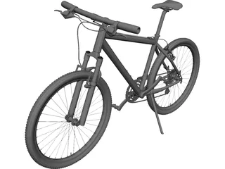 Mountain Bike 3D Model