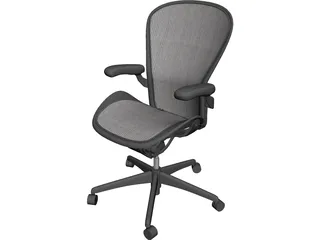 Herman Miller Aeron Chair 3D Model