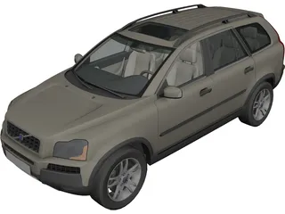 Volvo XC90 3D Model