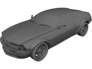 AMC Javelin (2010) 3D Model 3D Preview
