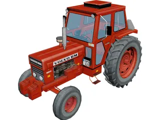 Volvo BM T650 Tractor 3D Model