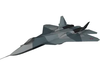 Sukhoi T-50 (2011) 3D Model